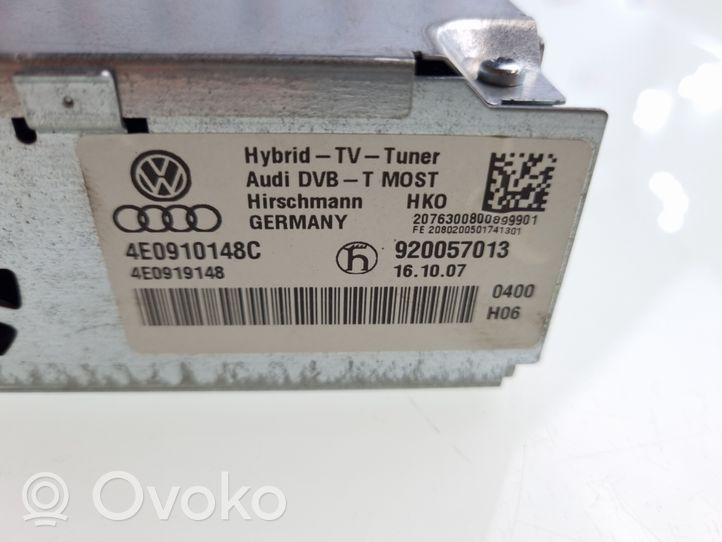 Audi A4 S4 B8 8K Videon ohjainlaite 4E0910148C