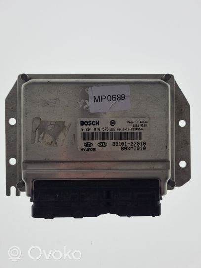 Hyundai Elantra Sterownik / Moduł ECU 0281010576