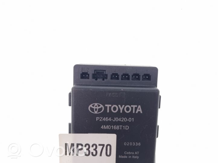 Toyota Avensis T250 Centralina/modulo sensori di parcheggio PDC PZ464J042001
