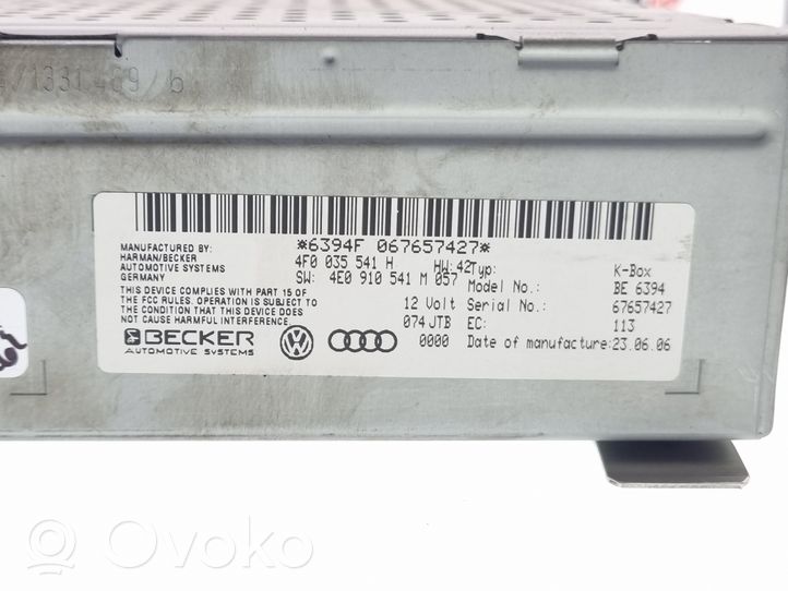 Audi A6 S6 C6 4F Centralina Audio Hi-fi 4F0035541H