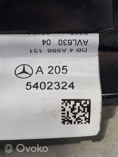 Mercedes-Benz C AMG W205 Keskikonsoli A2056801005