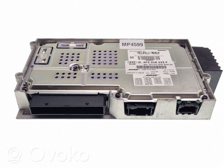 Audi A6 S6 C6 4F Amplificateur de son 4F0035223F