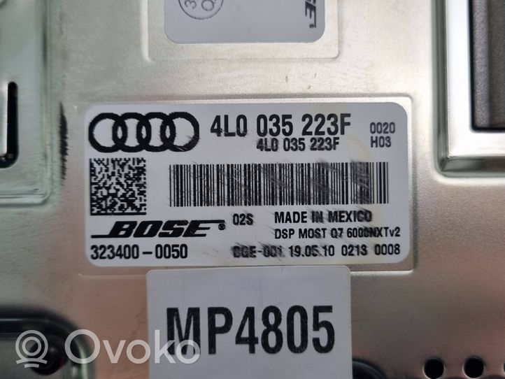 Audi Q7 4L Amplificateur de son 4L0035223F