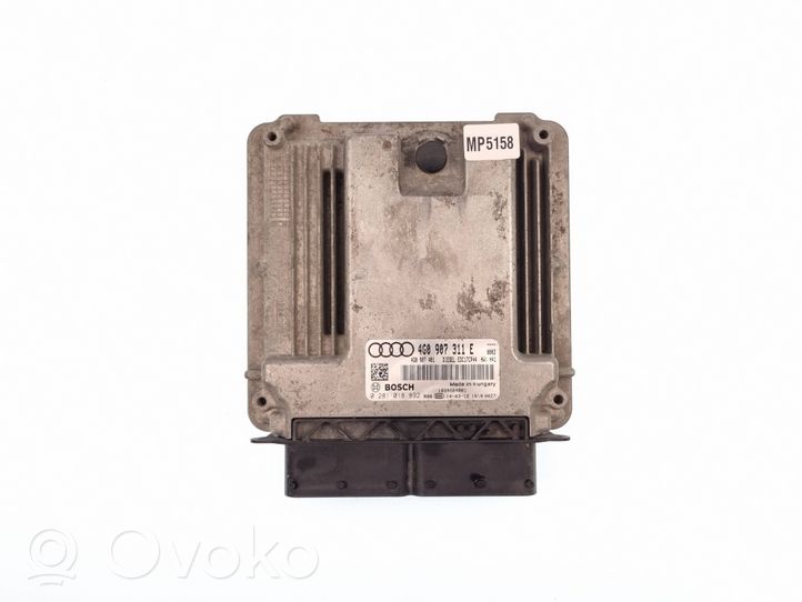 Audi A6 S6 C7 4G Sterownik / Moduł ECU 4G0907311E