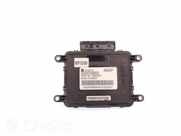 Chevrolet Spark Engine control unit/module 25183774