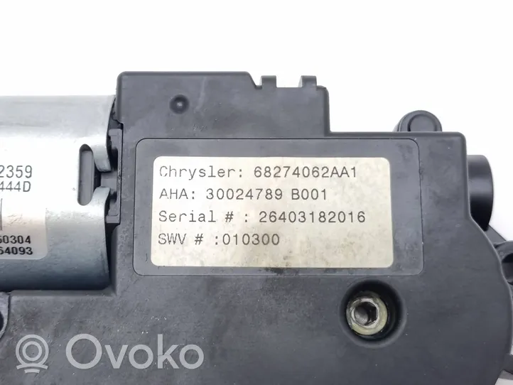 Chrysler Pacifica Sunroof motor/actuator 68274062AA