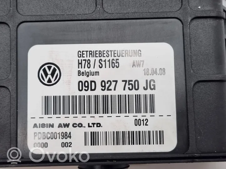Audi Q7 4L Centralina/modulo scatola del cambio 09D927750