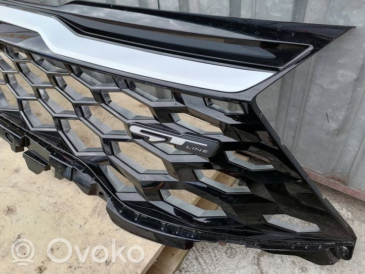 KIA Sportage Grille calandre supérieure de pare-chocs avant 863A1R2CB0