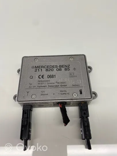 Mercedes-Benz E W211 Bluetooth-antenni 2118200885