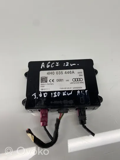 Audi A6 S6 C7 4G Aerial antenna amplifier 4H0035446A