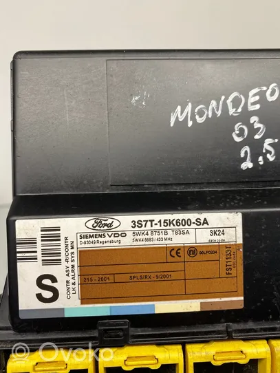 Ford Mondeo Mk III Komfortsteuergerät Bordnetzsteuergerät 3S7T15K600SA