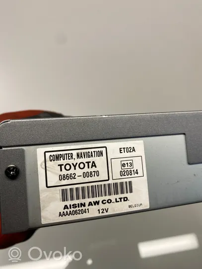 Toyota Avensis T250 Navigaatioyksikkö CD/DVD-soitin 0866200870