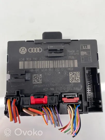 Audi A6 S6 C7 4G Door control unit/module 4G8959792J