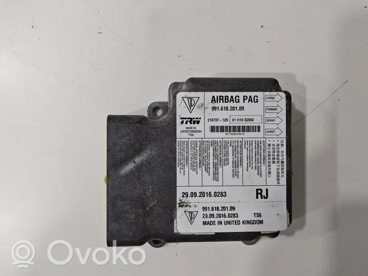 Porsche Cayman 982 Airbag control unit/module 99161820109