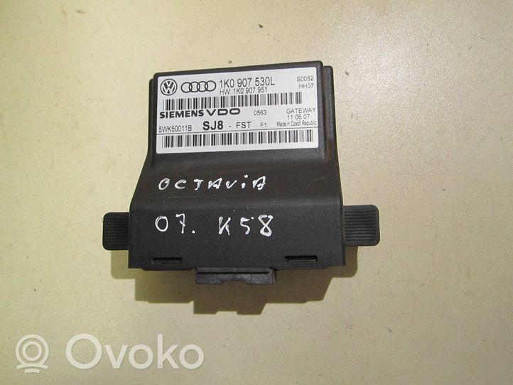 Skoda Octavia Mk2 (1Z) Modulo di controllo accesso 1K0907530L