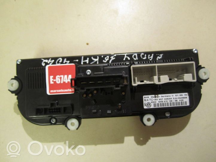 Volkswagen Caddy Oro kondicionieriaus/ klimato/ pečiuko valdymo blokas (salone) 1K8907426AH