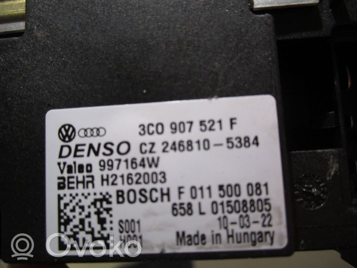 Volkswagen Golf VI Lämpöpuhaltimen moottorin vastus 3C0907521F