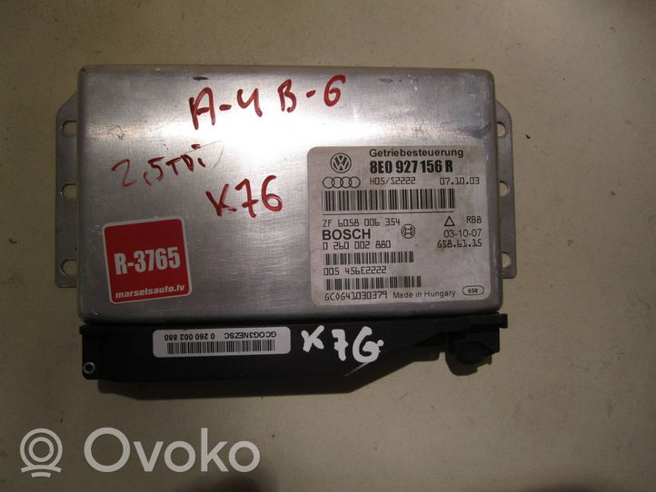 Audi A4 S4 B6 8E 8H Sterownik hydrauliczny skrzyni biegów 8E0927156R