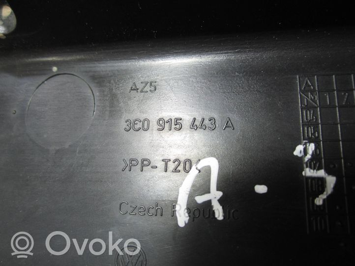 Audi A3 S3 8P Support boîte de batterie 3C0915443A