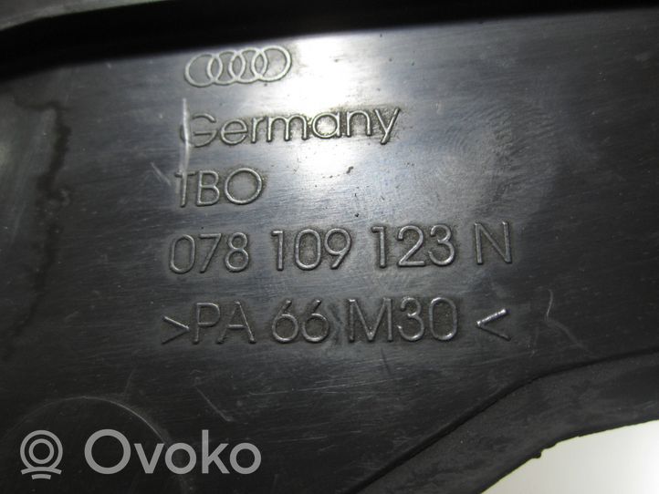 Audi A6 S6 C4 4A Osłona paska / łańcucha rozrządu 078109123N