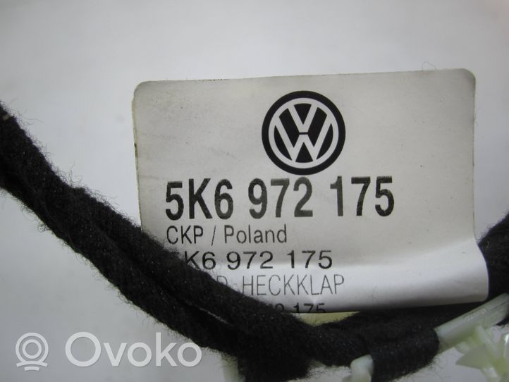 Volkswagen Golf VI Galinio dangčio (bagažinės) instaliacija 5K6972175