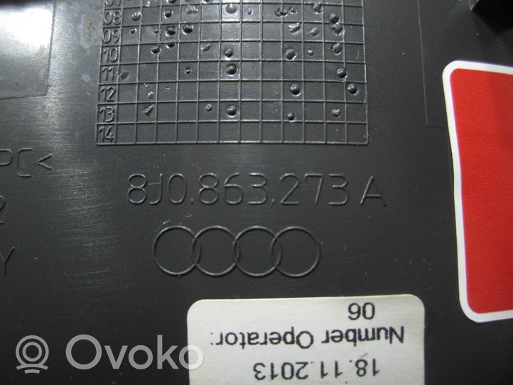 Audi TT TTS Mk2 Inny element deski rozdzielczej 8J0863273A