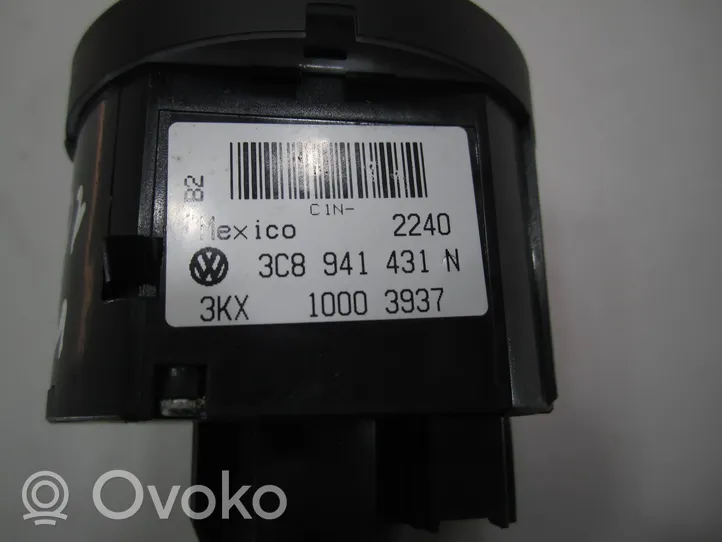 Volkswagen Golf VI Przełącznik świateł 3C8941431N