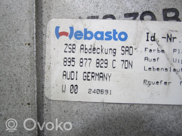 Audi A6 S6 C4 4A Kattoluukun kytkin 895877829C