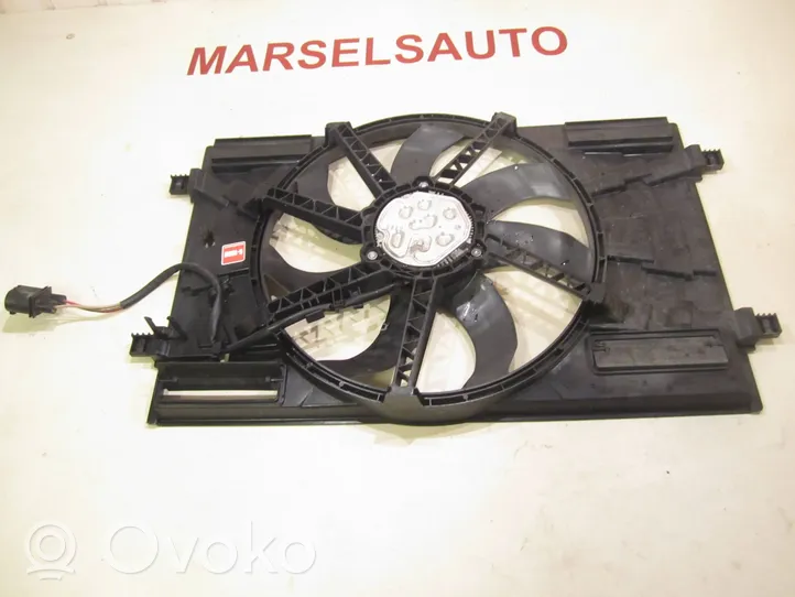 Volkswagen PASSAT B8 Electric radiator cooling fan 5Q0121203CP