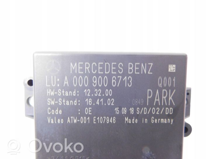 Mercedes-Benz GLA W156 Unité de commande, module PDC aide au stationnement a0009006713