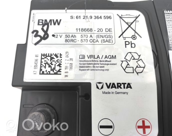 BMW 6 G32 Gran Turismo Batteria 61219364597