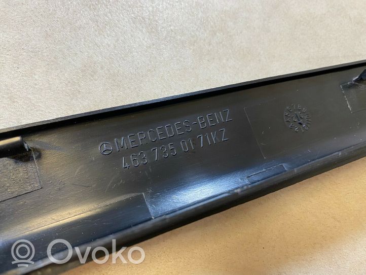 Mercedes-Benz G W461 463 Moulures des vitres de la porte arrière A46373501719051