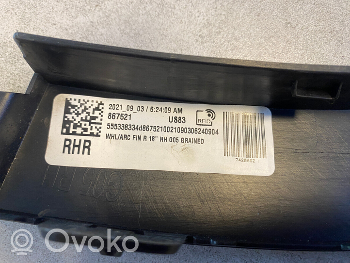 BMW X5 G05 Listwa błotnika przedniego 51777441050