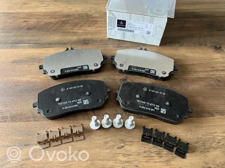 Mercedes-Benz GLS X167 Brake pads (front) A0004201003