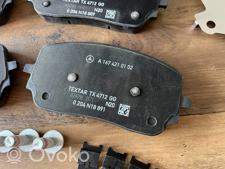 Mercedes-Benz GLS X167 Brake pads (front) A0004201003