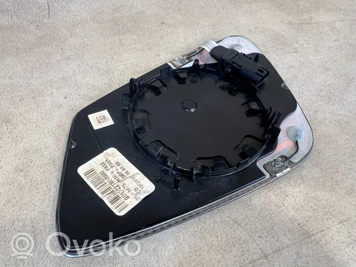 BMW 5 F10 F11 Vidrio del espejo lateral 51167186588