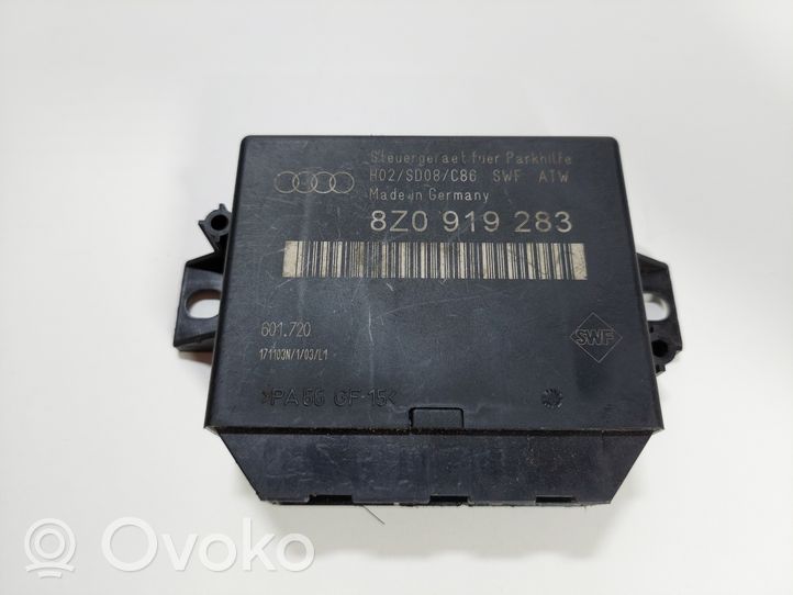 Audi A6 S6 C5 4B Pysäköintitutkan (PCD) ohjainlaite/moduuli 8Z0919283