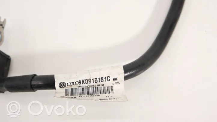 Audi A6 Allroad C6 Negative earth cable (battery) 8K0915181C