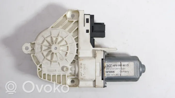 Audi A6 S6 C6 4F Etuoven ikkunan nostomoottori 4F0959801D