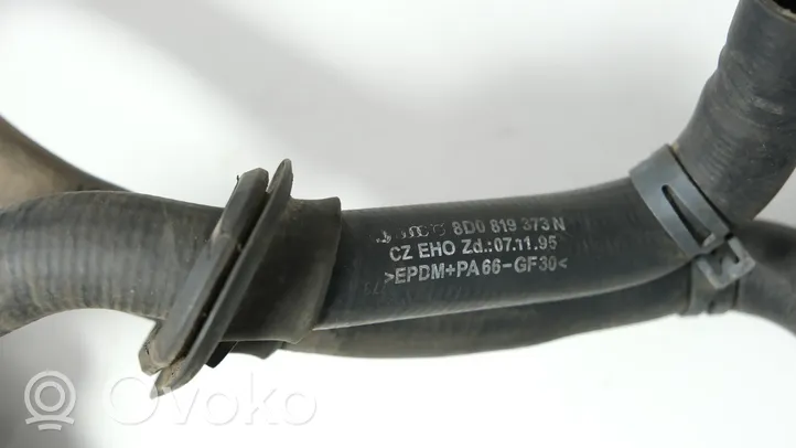 Audi A4 S4 B5 8D Engine coolant pipe/hose 8D0819373N