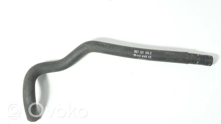 Audi A8 S8 D3 4E Engine coolant pipe/hose 057121103E