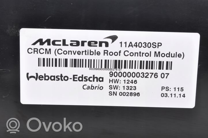 McLaren 650S Kattoikkunan ohjainlaite/moduuli 11A4030SP