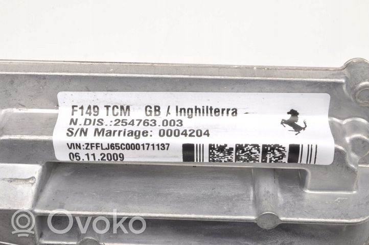 Ferrari California F149 Module de contrôle de boîte de vitesses ECU ECU0108F_C9   SN004329_34