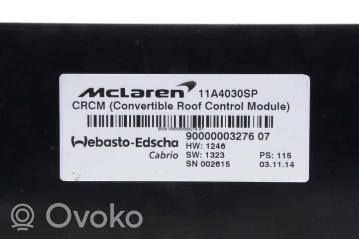 McLaren 650S Jumta lūkas vadības bloks 11A4030SP