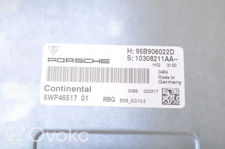 Porsche Macan Unité de commande, module ECU de moteur 95B906022D