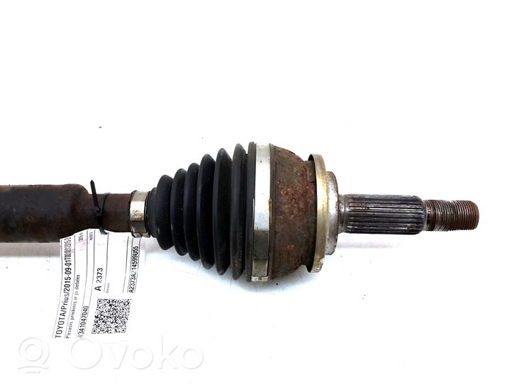 Toyota Prius (XW50) Arbre d'entraînement avant 4341047040