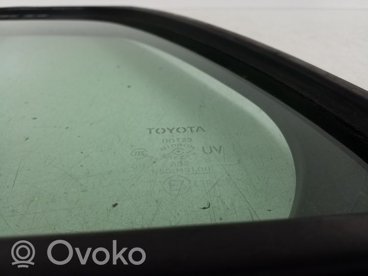 Toyota Urban Cruiser (XP110) Rear vent window glass 68124-52170