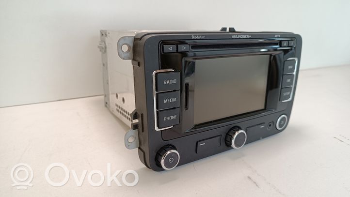 Skoda Yeti (5L) Unité principale radio / CD / DVD / GPS 3T0035192M