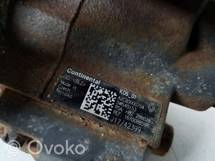 Nissan Qashqai Bomba de alta presión de inyección de combustible 167008859R