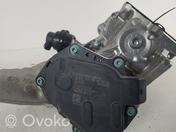 Mercedes-Benz C W205 Soupape vanne EGR A6511400860